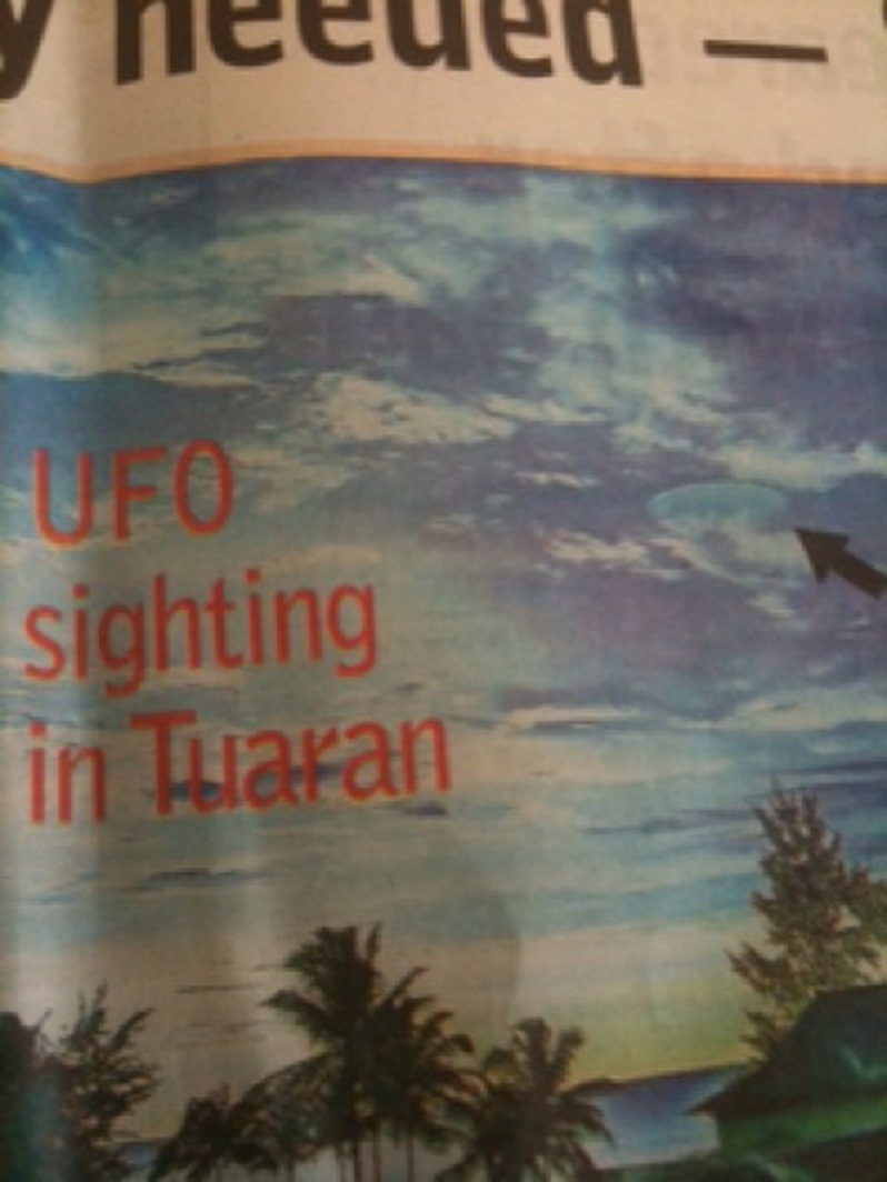 ufo di sabah