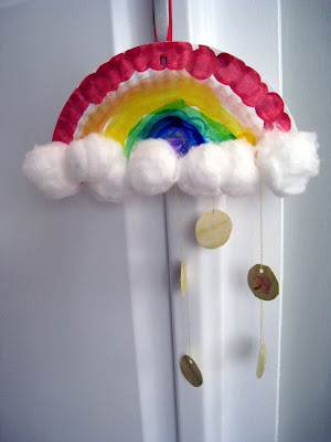 mothers day crafts for preschool. Here is an easy rainbow craft
