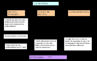 tentativo di diagramma sulla vicenda Eluana