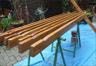 Meine grüne Leidenschaft: Pergola wird erneuert