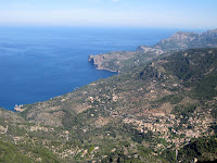 Vistes del poble de Deià Vistes del poble de Deià