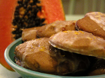 papaya cookies were cakey cookie than they these good but