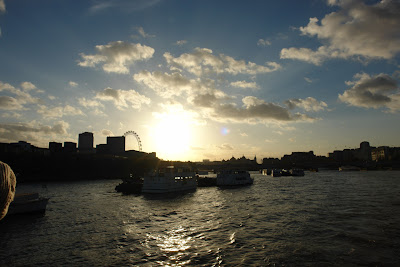 A magical sunset on the River Thames