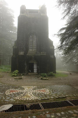 Front View of St. John's Church in the Wilderness