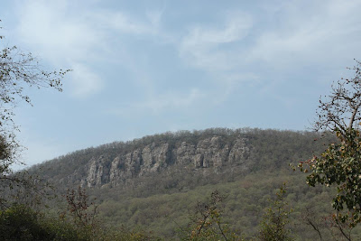 View of the Aravali Mountain Range
