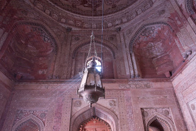 Light through a small window in Fatehpur Sikri