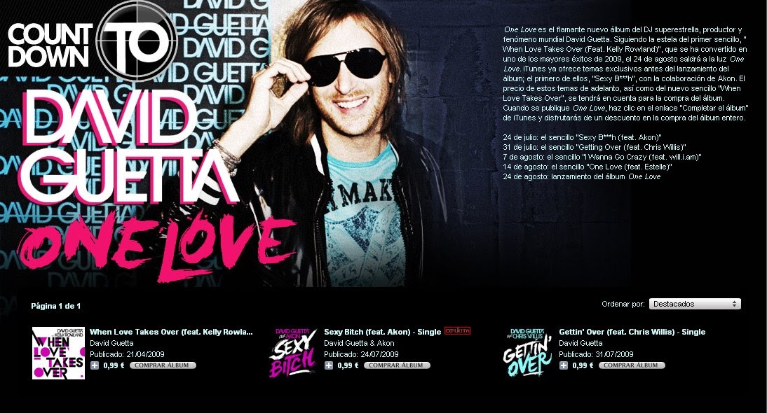 One Love David Guetta album - Wikipedia