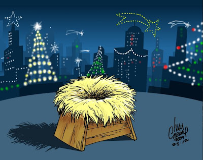 Resultado de imagem para natal comercial charges