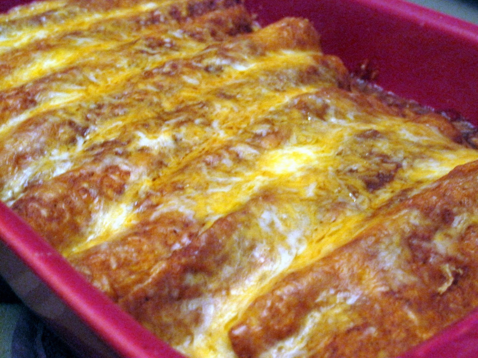 Cheese Enchiladas With Chili Con Carne Recipe — Dishmaps