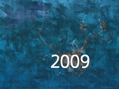 free 2009 new year's wallpaper