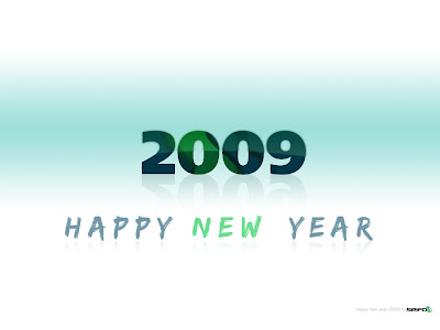 Happy New year 2009 Wallpaper