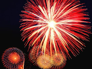 New Year Fireworks Wallpaper