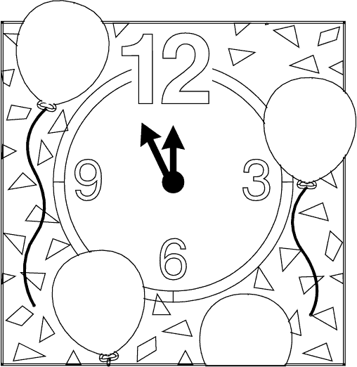 New Year Coloring Pages, Happy New Year Coloring Pages for Kids title=