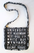 Destination satchel printed with water based dye - sorry sold out