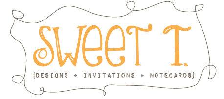 Sweet T. Invitations