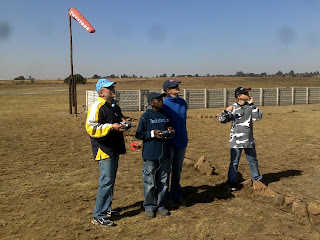 Herman, Tsepho, Michelle & Jason at WHRF during July 2009