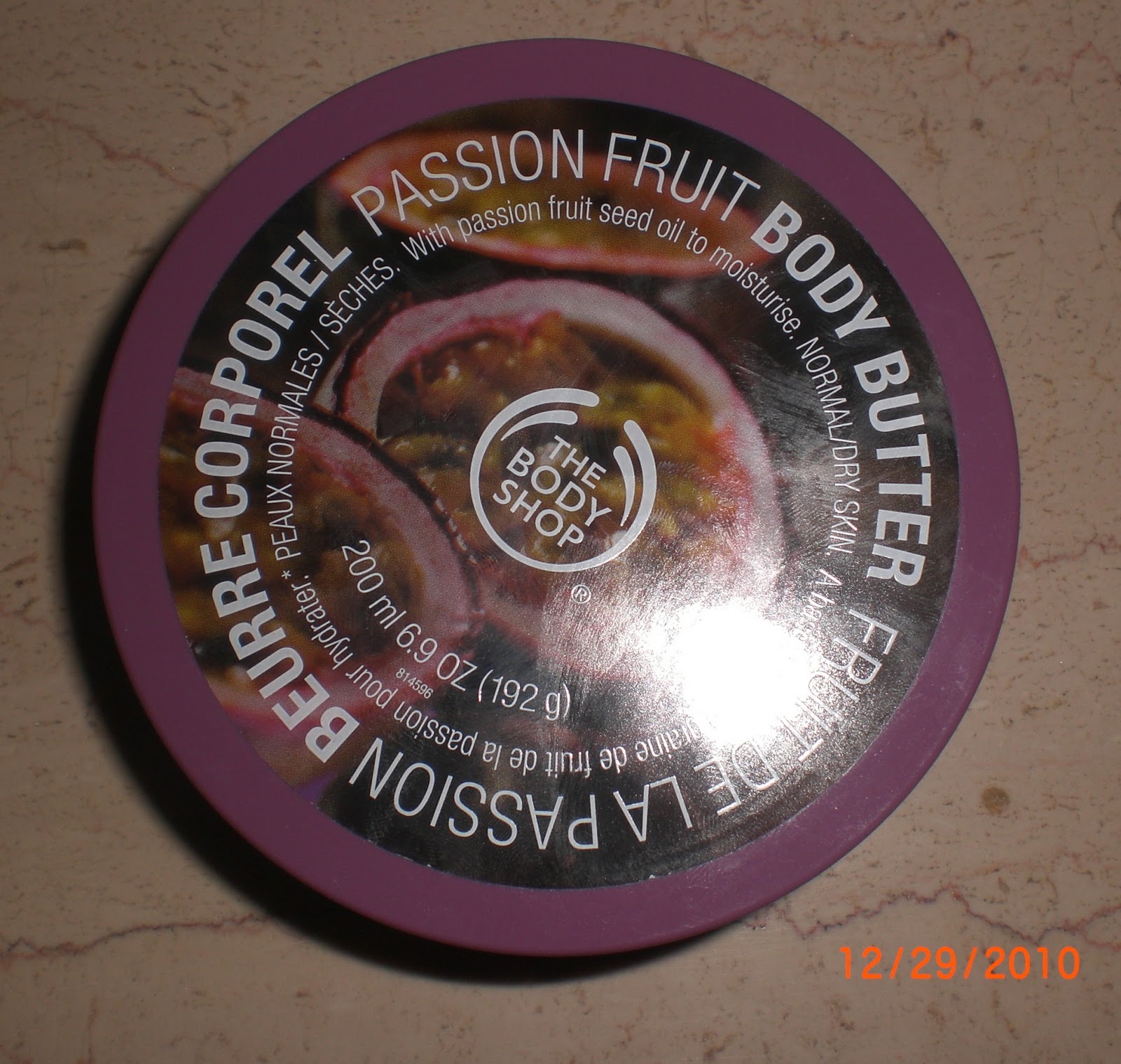 Cotton Candy Fro The Body Shop Passion Fruit Body Butter