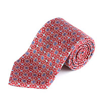 Joseph Abboud Mini Floral Woven Tie