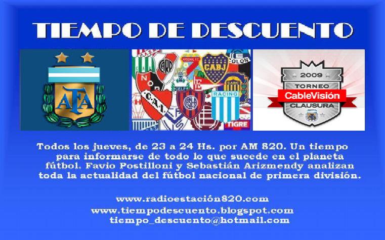 TIEMPO DE DESCUENTO