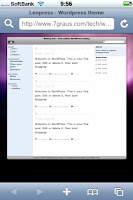 Mac OS X Leopard風WordPressテーマLeopress。