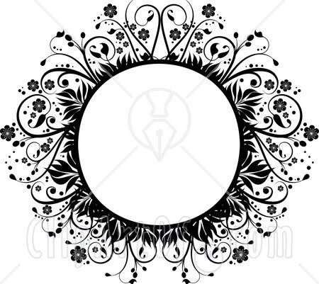 flower clip art black and white. lack and white flowers