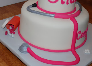 The Bakery Next Door: Nursing School Graduation Cake