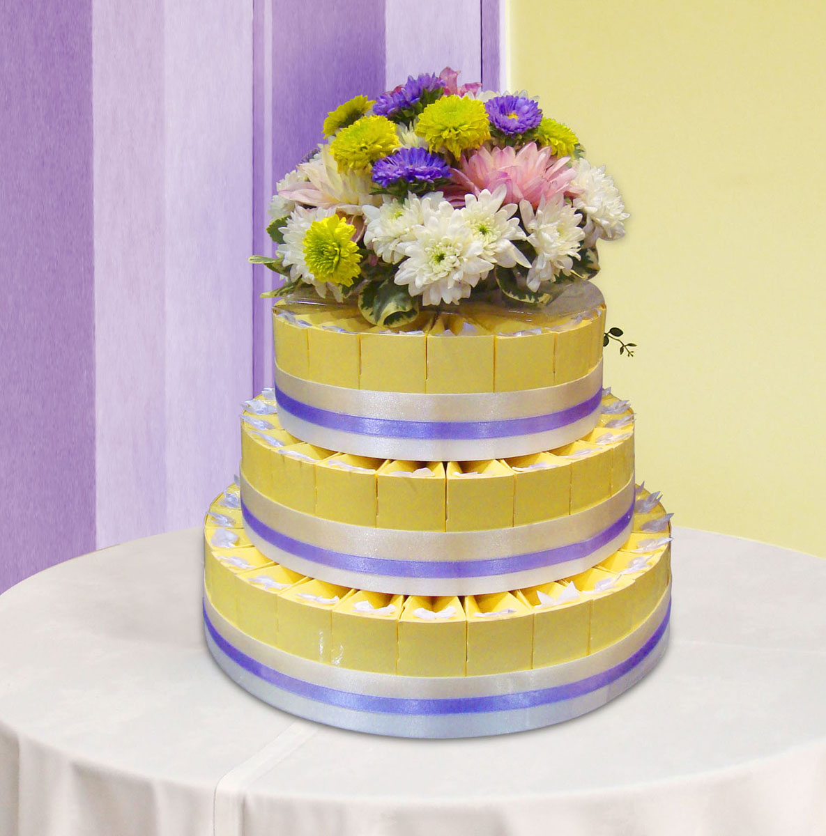 Party Olala: REAL FLOWER CAKE TOPPERS!