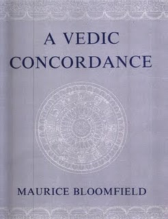 Vedic concordance compiled by Maurice Bloomfield