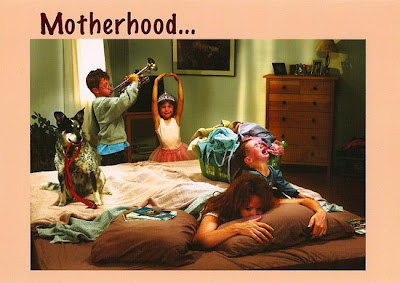 Little Kids Card on mother's day