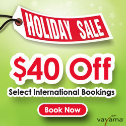 Vayama Holiday Season Airfare Deals