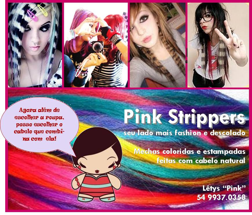 P!nk Colors E Mechas From UK