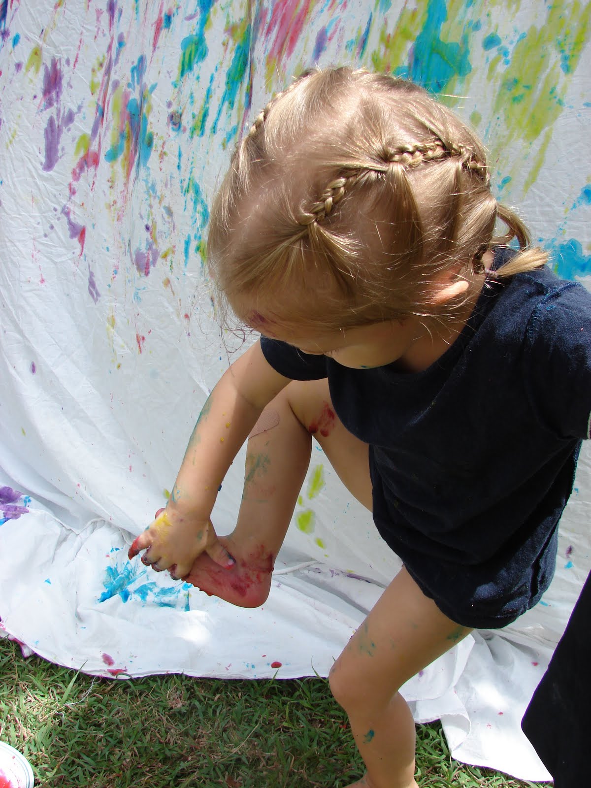 Raising 4 Princesses: Washable Finger Paint Recipe