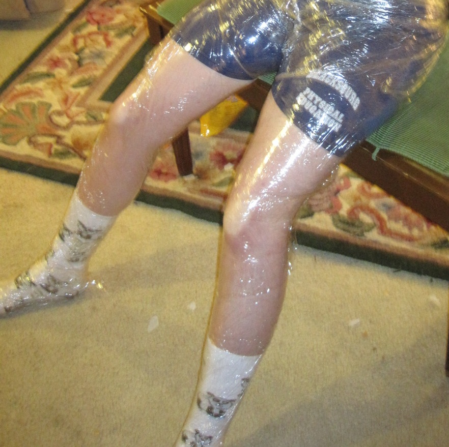 Garden of Forking Paths Packaging Tape Sculpture