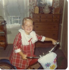 Julie"s First Bike 1973