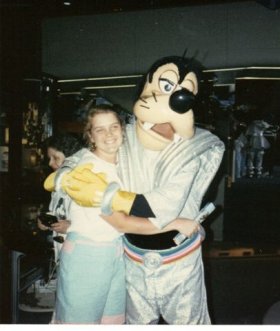 Julie and Goofy