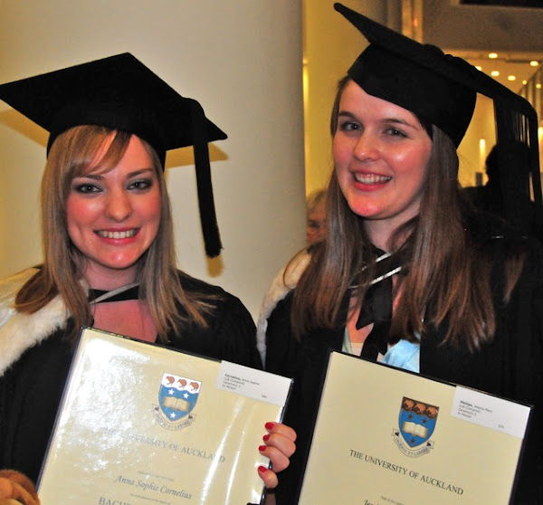 Jessica and Anna - Law grads