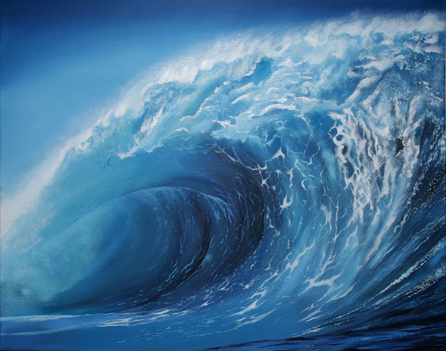Teahupoo '07 www.greenroompaintings.com
