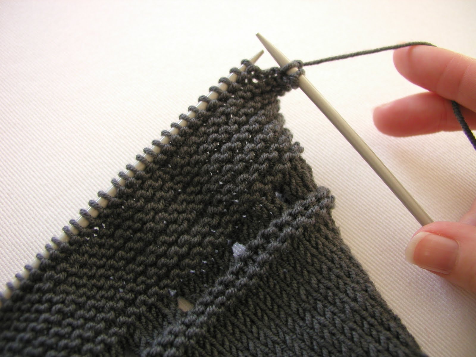 Hand Knitted Things: Picot Edge Cast Off