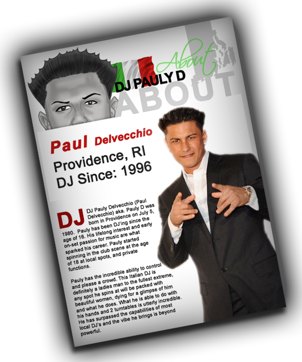 DjPaulyD About The Pauly D Project Spinoff to Premiere March The Hollywood