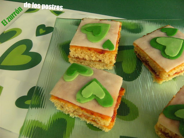 Pastelitos De Fresa Con Fondant