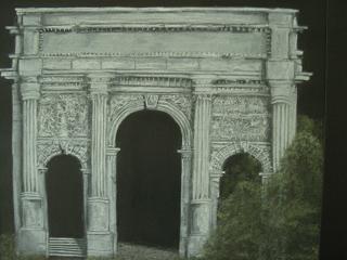 Arc de Sévère - Rome- 30 x 40