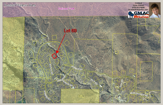 ANASAZI PLATEAU PLAT MAP