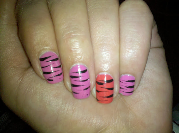hebahdiva zebra >> tiger nail