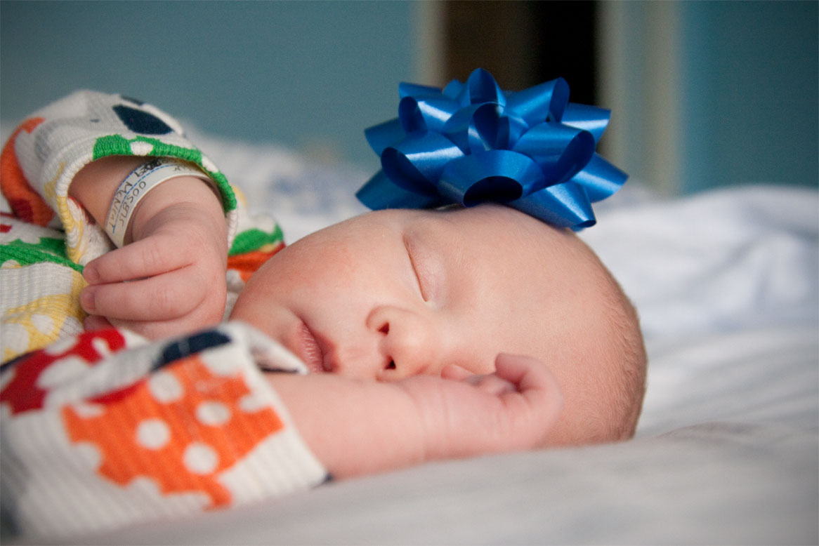 Freckles in April Baby 2�s Birth Story