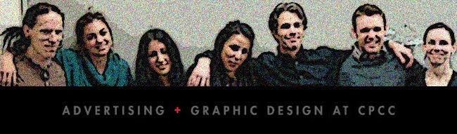 advertising + graphic design at CPCC
