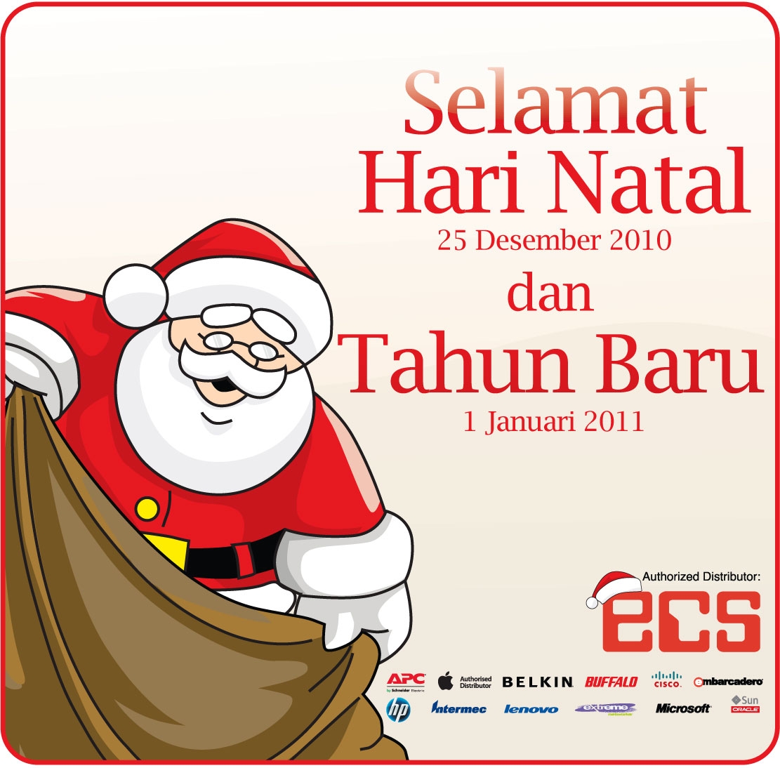 Pojok Berita: Selamat Hari Natal 2010 dan Tahun Baru 2011