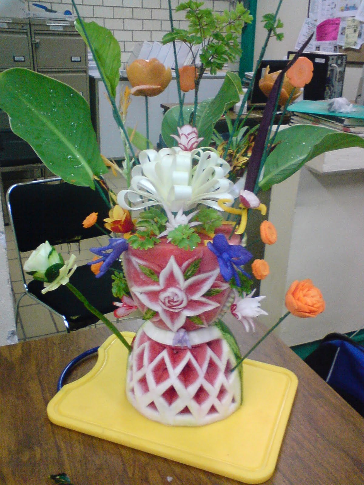 cocinandoal10: Decoraciones de Frutas y Verduras.