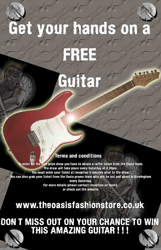 Get your hands on a FREE Guitar title=