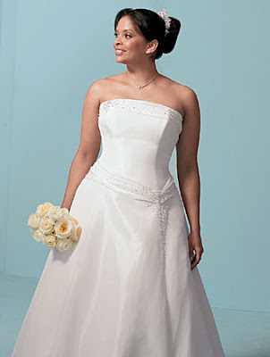 Vestido de novia para gordita