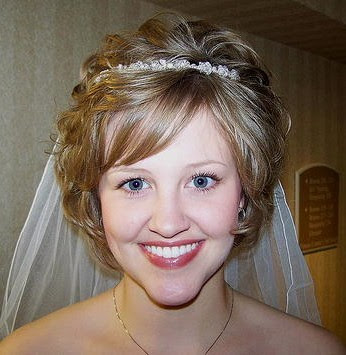 Frisuren für die Hochzeit  - kurze Haare